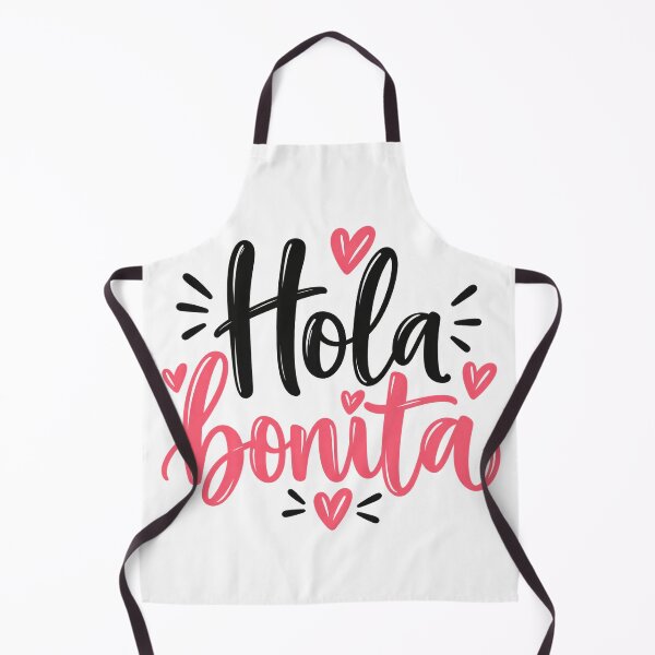 Item preview, Hola Bonita – Cute Spanish Love Typography designed and sold by MetaModel Editions.