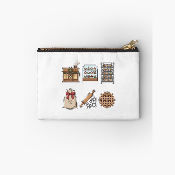 Item preview, Christmas Village Bakery Sticker Pack - Festive Pastry Storefront Set designed and sold by SimpleP.