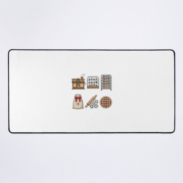 Item preview, Christmas Village Bakery Sticker Pack - Festive Pastry Storefront Set designed and sold by SimpleP.