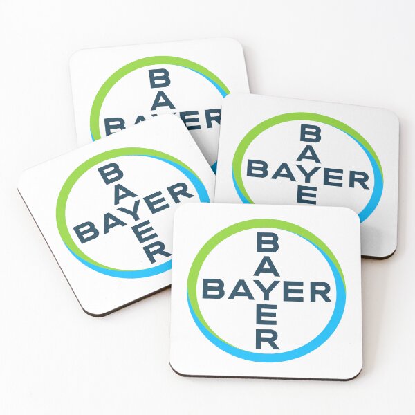 Item preview, Bayer Cross Logo Life Science Company in Green and Blue designed and sold by manuelas31.