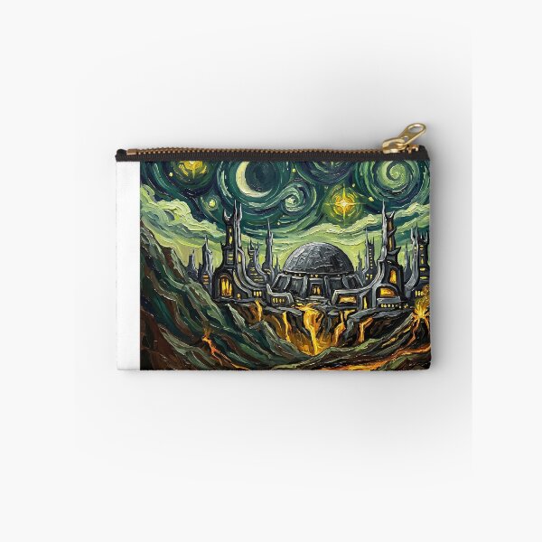 Item preview, Klingon Homeworld Qo'noS Starry Night Landscape designed and sold by Bad-Decisions-Designs.