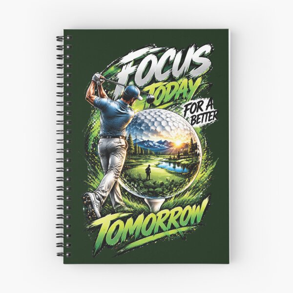 Item preview, Focus Today Better Tomorrow Golf Design designed and sold by M. Mamdouh Artworks.