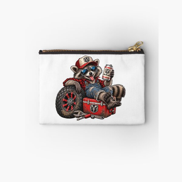 Item preview,  Raccoon Garage Gremlin Truck Mechanic designed and sold by AnimalAirtistry.