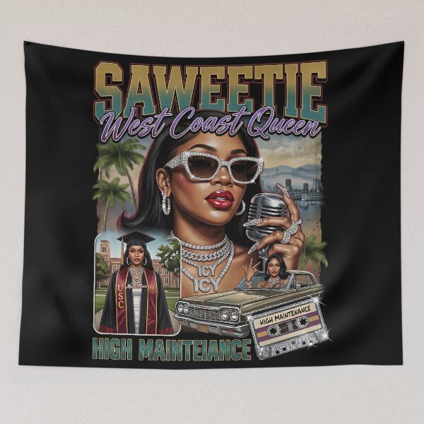 Item preview, saweetie style pop art designed and sold by Fillinheart.