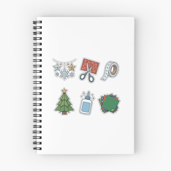 Item preview, Christmas Paper Craft Sticker Pack - Festive DIY Crafting Essentials designed and sold by SimpleP.