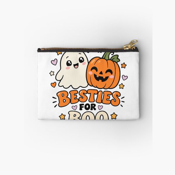 Item preview, Ghost And Pumpkin Besties Cute Halloween Sticker designed and sold by PhelipeCasanova.