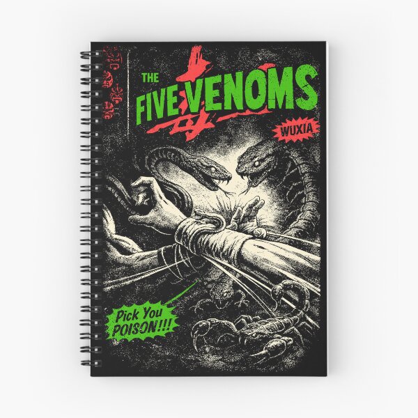 Item preview, The Five Venoms designed and sold by WahyuPro.