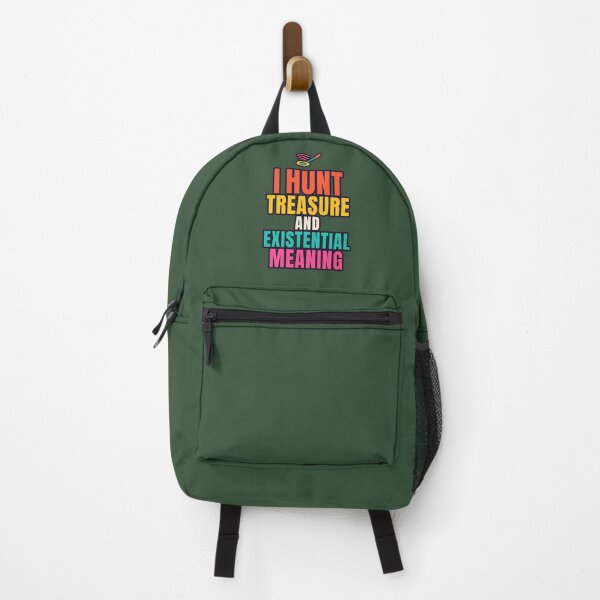 Item preview, I Hunt Treasure and Existential Meaning - Metal Detecting Humour gift designed and sold by TribeGlyph.