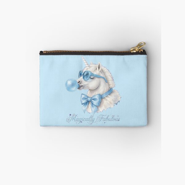 Item preview, Magically Fabulous Blue Unicorn - Cute Blue Coquette Unicorn designed and sold by Vibe-Vary.