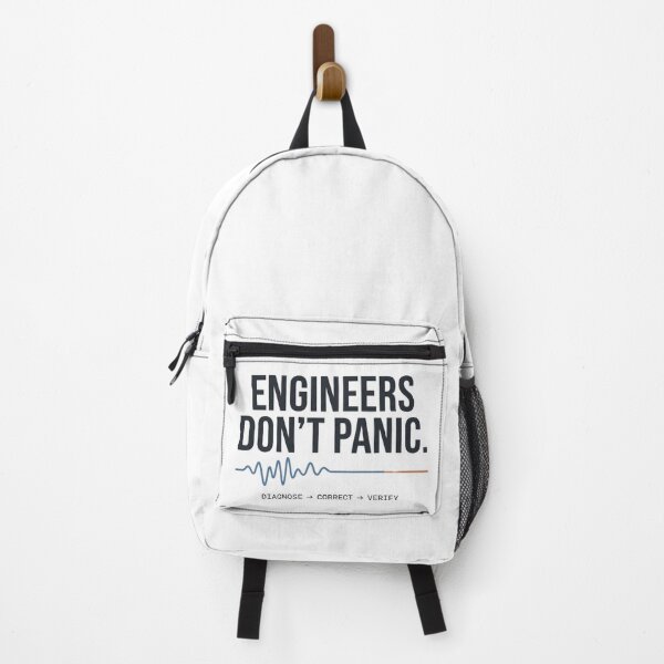 Item preview, Engineers Don't Panic Troubleshooting Engineering Humor designed and sold by Amr Darwish Graphic designer.