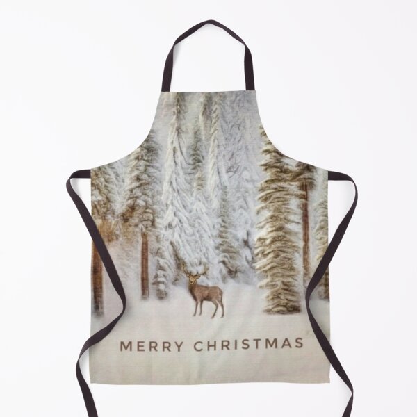 Item preview, Christmas Greeting With A Deer In The Snowy Forest designed and sold by Pretty-Bird.