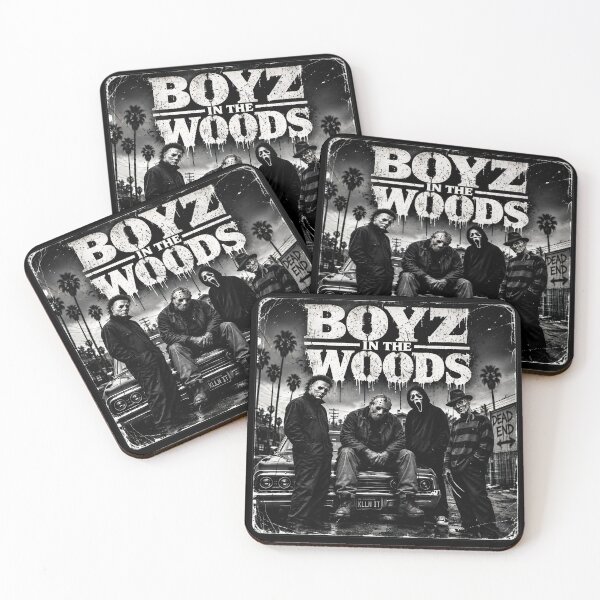 Item preview, Boys in the woods, Horror squad, Ride or die designed and sold by xpressapparels.