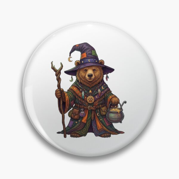 Item preview, Cute Witch Bear Spooky Halloween Costume designed and sold by FootprintofLove.