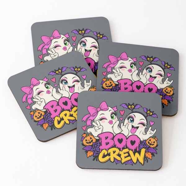 Item preview, Boo Crew – Cute Sassy Ghost Girls Halloween designed and sold by Aimetoi.