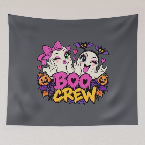 Item preview, Boo Crew – Cute Sassy Ghost Girls Halloween designed and sold by Aimetoi.