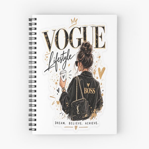 Item preview, Vogue Lifestyle Fashion Sticker | Boss Girl Aesthetic | Trendy Fashion Sticker designed and sold by DaisyInStudio44.