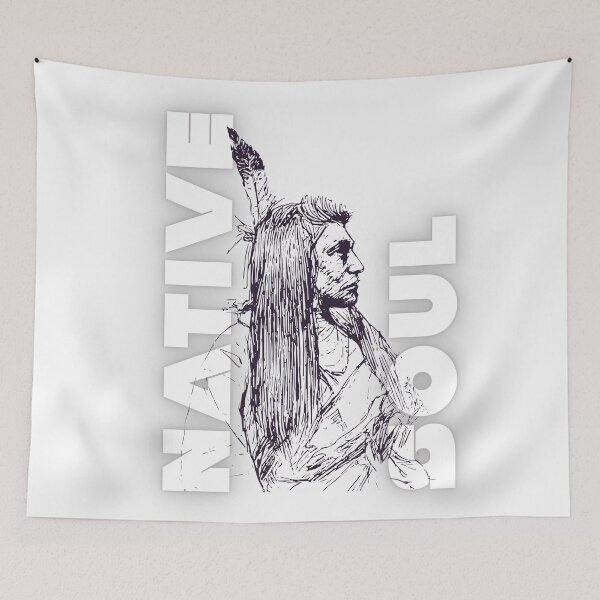 Item preview, Native Soul – Spirit of the Wild designed and sold by FromtheEast.