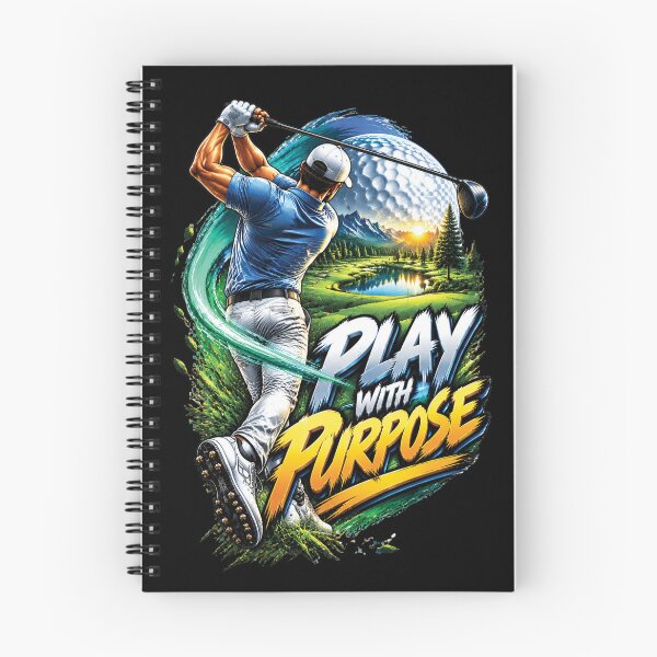 Item preview, Play With Purpose Golf Motivation Design designed and sold by M. Mamdouh Artworks.