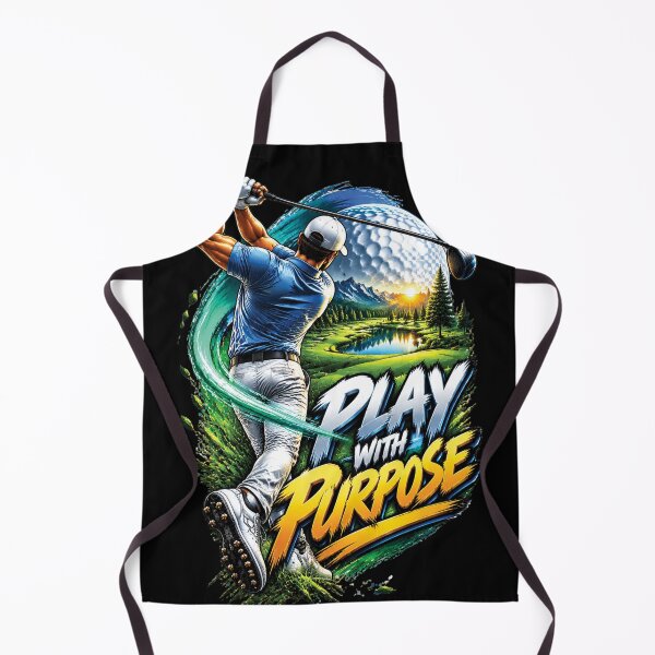 Item preview, Play With Purpose Golf Motivation Design designed and sold by M. Mamdouh Artworks.