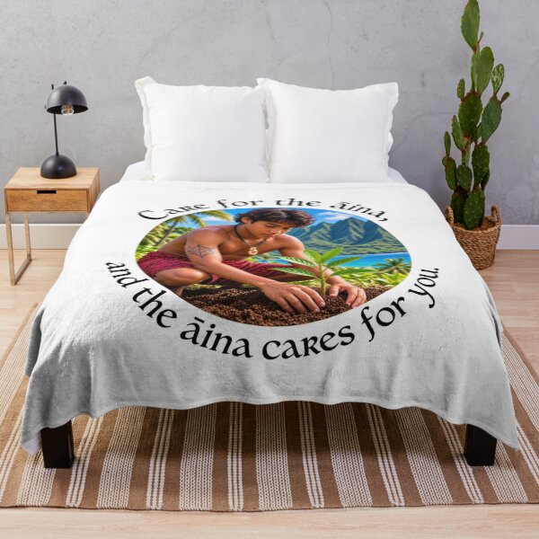 Item preview, Hawaii Conservation Chiasmus Proverb - Care for the ʻāina | Island Wisdom Art designed and sold by ShakaLife.org.
