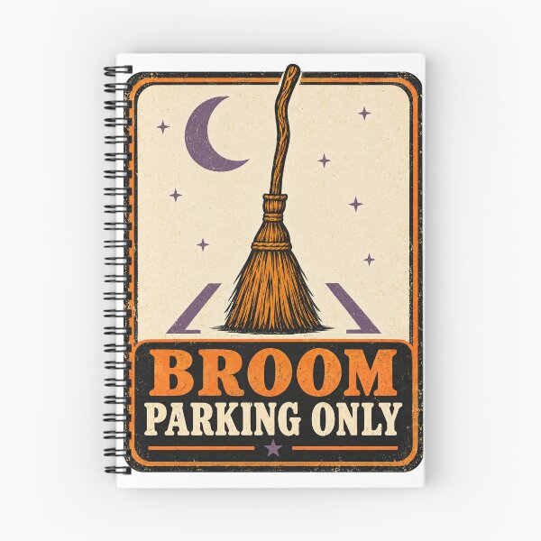 Item preview, Broom Parking Only Funny Witch Halloween Shirt designed and sold by PhelipeCasanova.