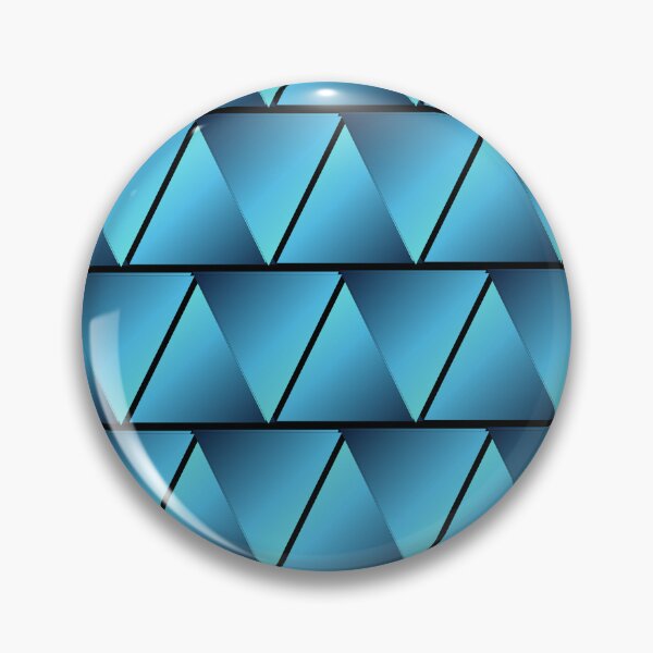Item preview, Geometric Blue Triangles Abstract Pattern designed and sold by István Beresnyák.