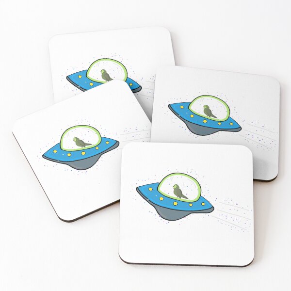 Item preview, UFO Sighting: Alien or Kea? designed and sold by FerrellDesigns.