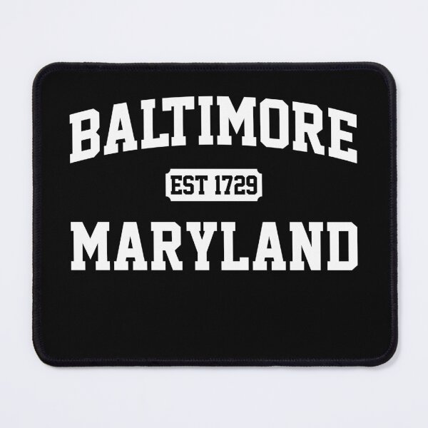 Item preview, Baltimore Maryland Est 1729 - Retro USA Travel designed and sold by crenaviolena.