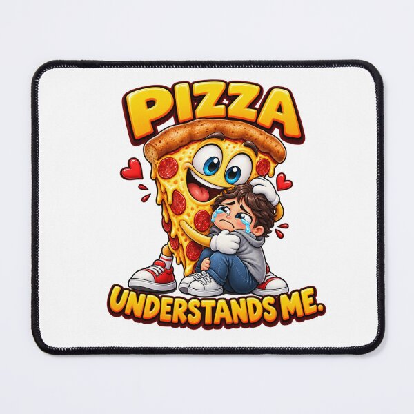 Item preview, Pizza Understands Me – Funny Pizza Lover Design designed and sold by AleksanderLamek.