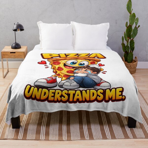 Item preview, Pizza Understands Me – Funny Pizza Lover Design designed and sold by AleksanderLamek.