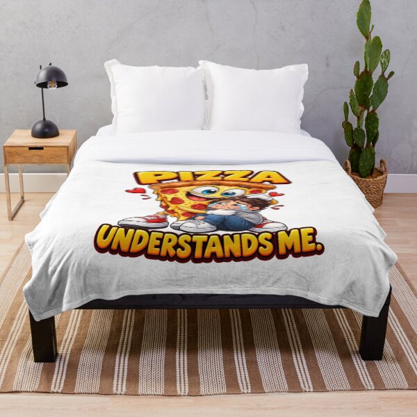 Item preview, Pizza Understands Me – Funny Pizza Lover Design designed and sold by SmilefromAlex.