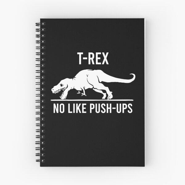 Item preview, T-Rex No Like Push-Ups - Funny Trex Dinosaurs Workout Gym Humor designed and sold by crenaviolena.
