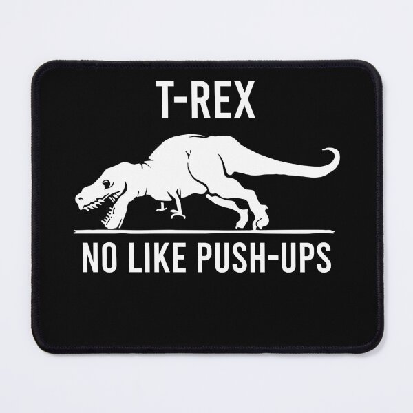 Item preview, T-Rex No Like Push-Ups - Funny Trex Dinosaurs Workout Gym Humor designed and sold by crenaviolena.