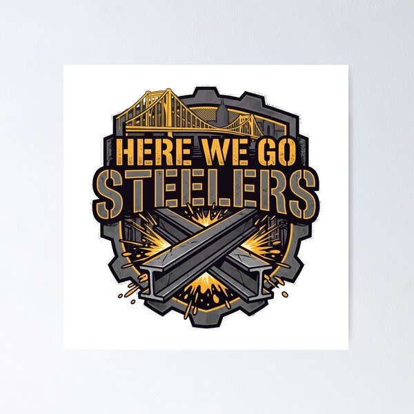 Item preview, Here We Go Steelers designed and sold by brkvdesign.