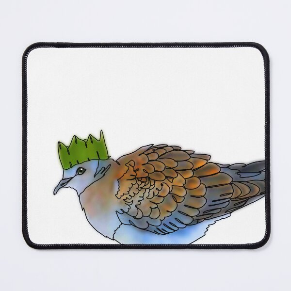 Item preview, Tina the Turtle Dove in paper crown Hat - animalzinhats designed and sold by Ashley’sAnimalz.