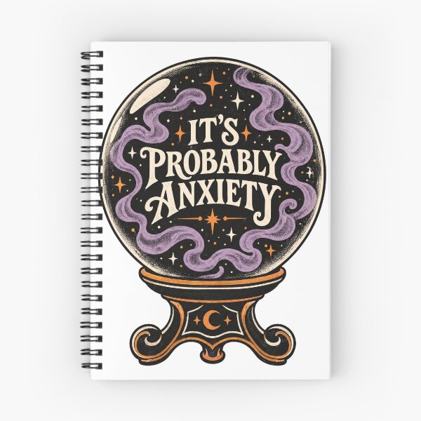 Item preview, It’s Probably Anxiety Crystal Ball Funny Halloween Shirt designed and sold by PhelipeCasanova.