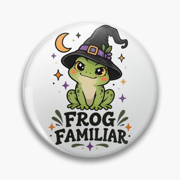 Item preview, Frog Familiar Cute Witch Halloween Shirt designed and sold by PhelipeCasanova.