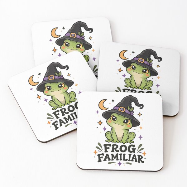 Item preview, Frog Familiar Cute Witch Halloween Shirt designed and sold by PhelipeCasanova.