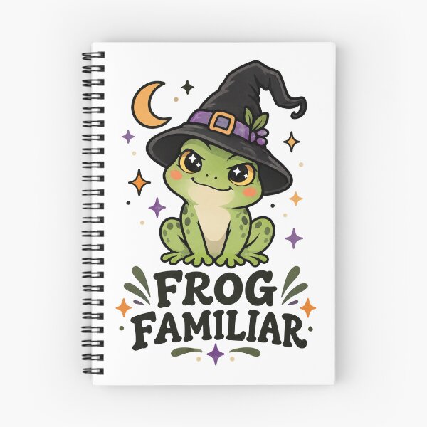Item preview, Frog Familiar Cute Witch Halloween Shirt designed and sold by PhelipeCasanova.