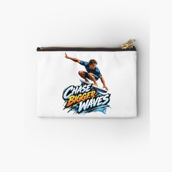 Item preview, Chase Bigger Waves Surfing Motivation Design designed and sold by M. Mamdouh Artworks.