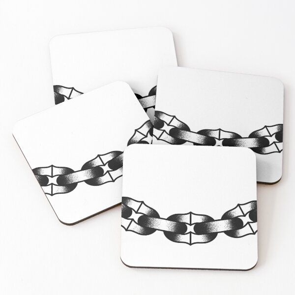 Item preview, Old school style chain tattoo designed and sold by xlkx.