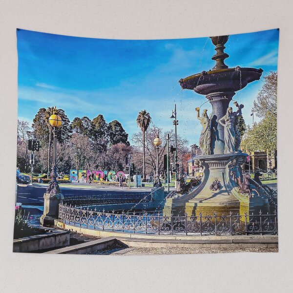 Item preview, Alexandra Fountain at Bendigo Bloom 2026 - Bendigo, Victoria, Australia designed and sold by Steven Jodoin.