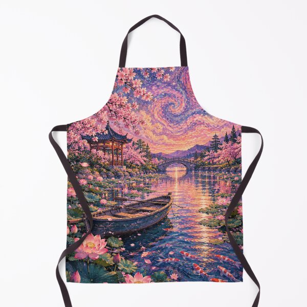 Item preview, Moonlit Lotus Garden Boat designed and sold by marbelelunar.