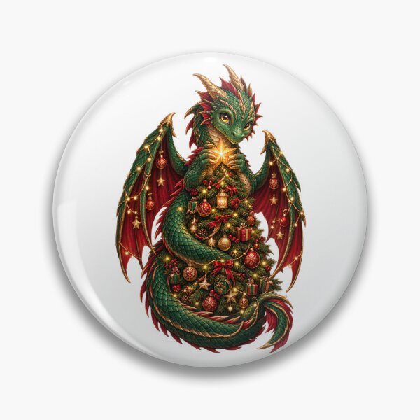 Item preview, Christmas Tree Dragon  designed and sold by ESSClothing.