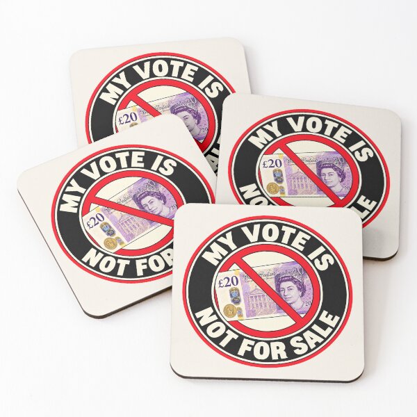 Item preview, ⭐ MY VOTE IS NOT FOR SALE COLLECTION ⭐- GBP - POUND - Elizabeth II Version designed and sold by WheelieGdArt.