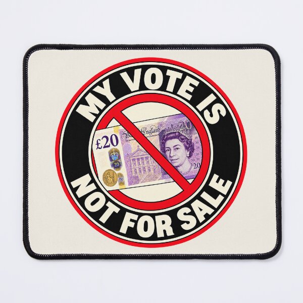 Item preview, ⭐ MY VOTE IS NOT FOR SALE COLLECTION ⭐- GBP - POUND - Elizabeth II Version designed and sold by WheelieGdArt.