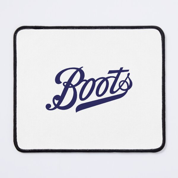 Item preview, Boots Pharmacy Retail Brand Logo in Navy Script Lettering designed and sold by manuelas31.