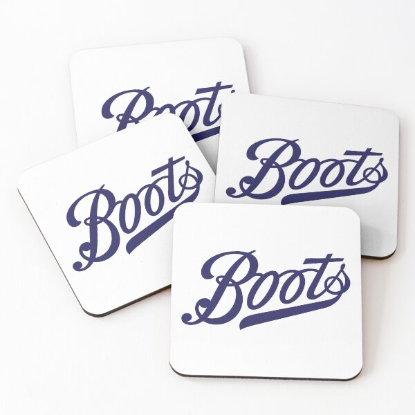 Item preview, Boots Pharmacy Retail Brand Logo in Navy Script Lettering designed and sold by manuelas31.