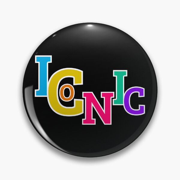 Item preview, Iconic Colorful Typography Design designed and sold by Detroja Typography.