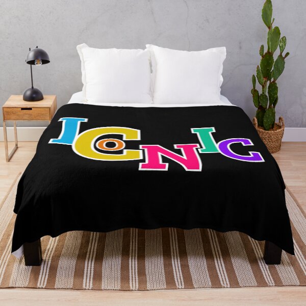 Item preview, Iconic Colorful Typography Design designed and sold by Detroja Typography.